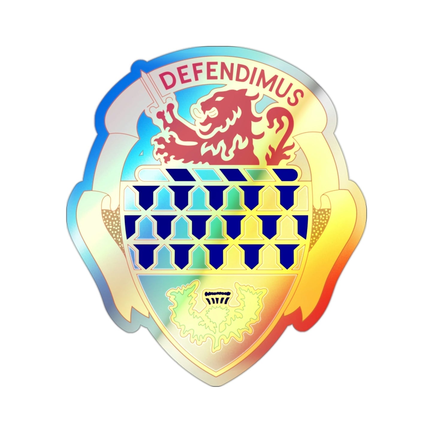 59 Air Defense Artillery Regiment (U.S. Army) Holographic STICKER Die-Cut Vinyl Decal-2 Inch-The Sticker Space