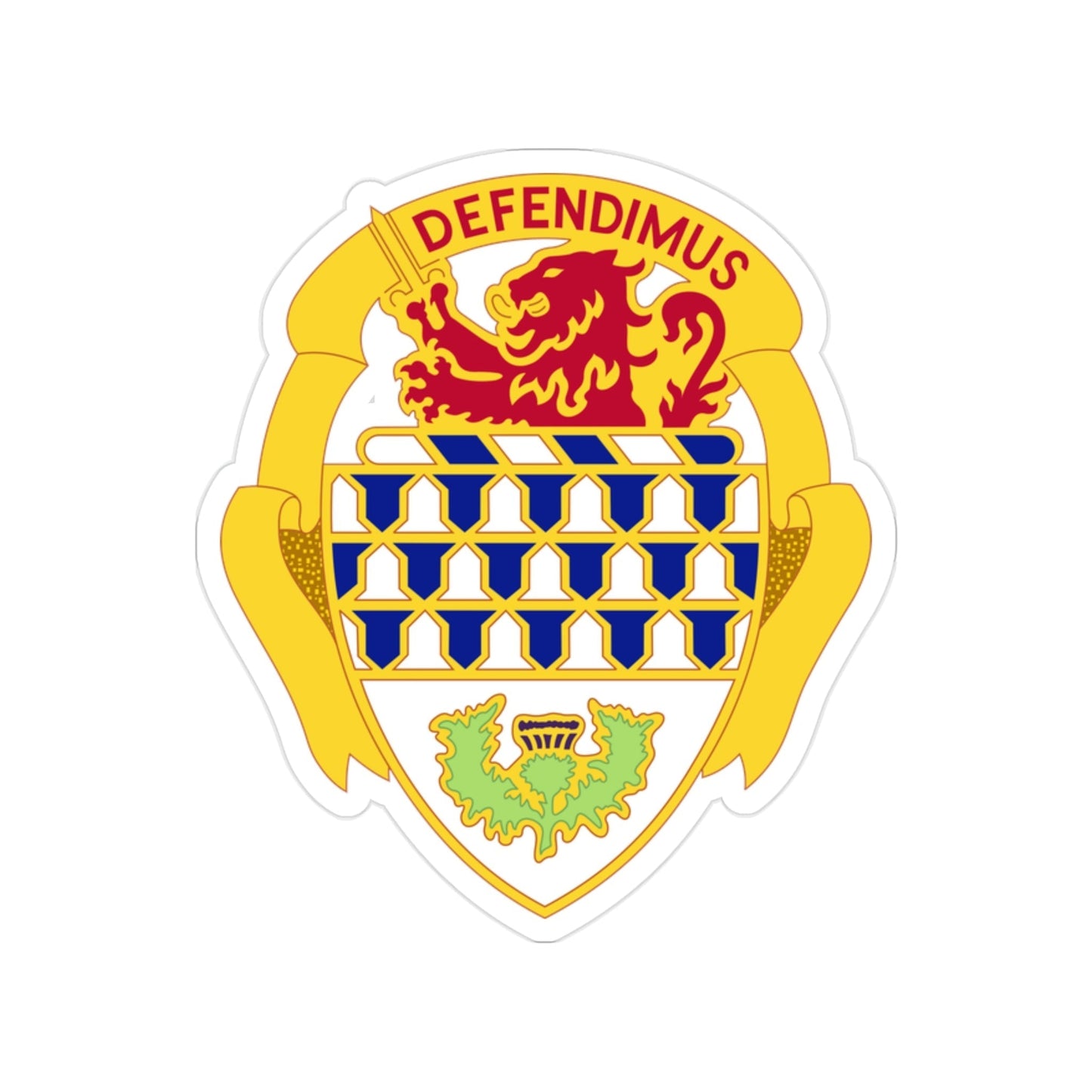 59 Air Defense Artillery Regiment (U.S. Army) Transparent STICKER Die-Cut Vinyl Decal-2 Inch-The Sticker Space