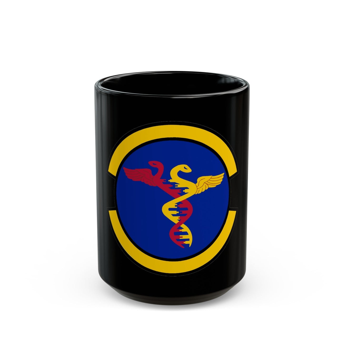 59 Laboratory Squadron AETC (U.S. Air Force) Black Coffee Mug-15oz-The Sticker Space