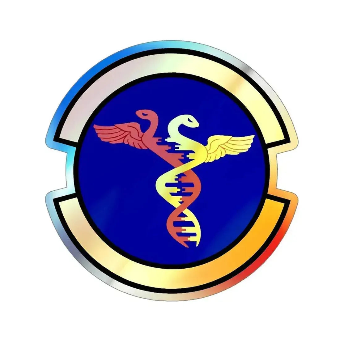 59 Laboratory Squadron AETC (U.S. Air Force) Holographic STICKER Die-Cut Vinyl Decal 5 Inch Holographic - The Sticker Space