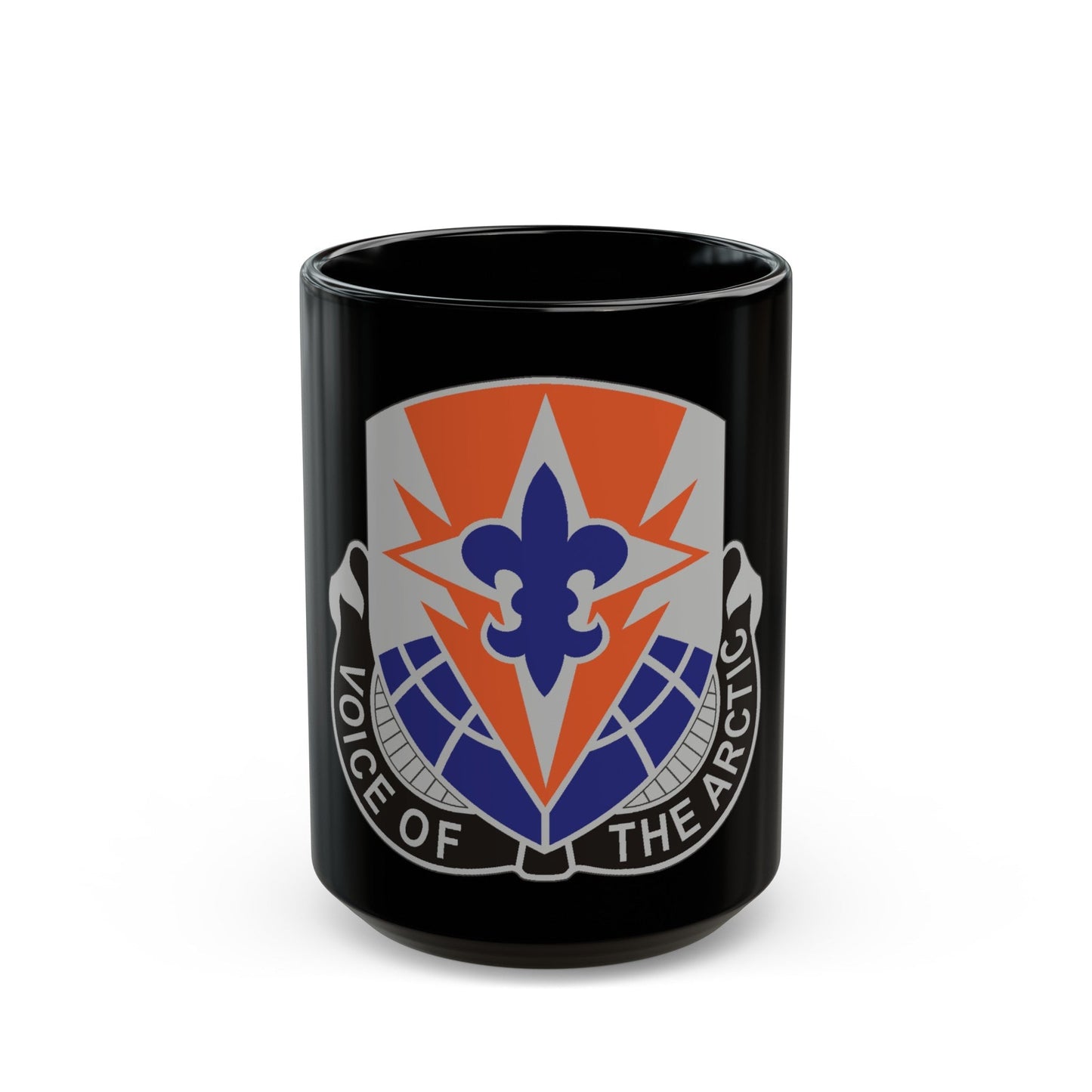 59 Signal Battalion (U.S. Army) Black Coffee Mug-15oz-The Sticker Space