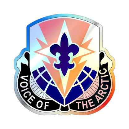 59 Signal Battalion (U.S. Army) Holographic STICKER Die-Cut Vinyl Decal 2 Inch Holographic - The Sticker Space