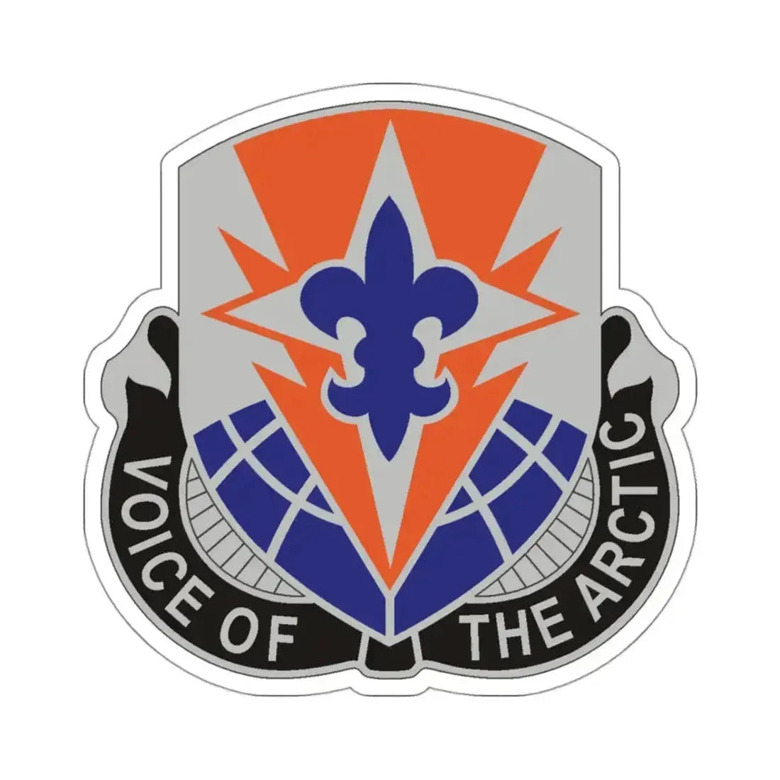 59 Signal Battalion (U.S. Army) STICKER Vinyl Kiss-Cut Decal 3 Inch White - The Sticker Space