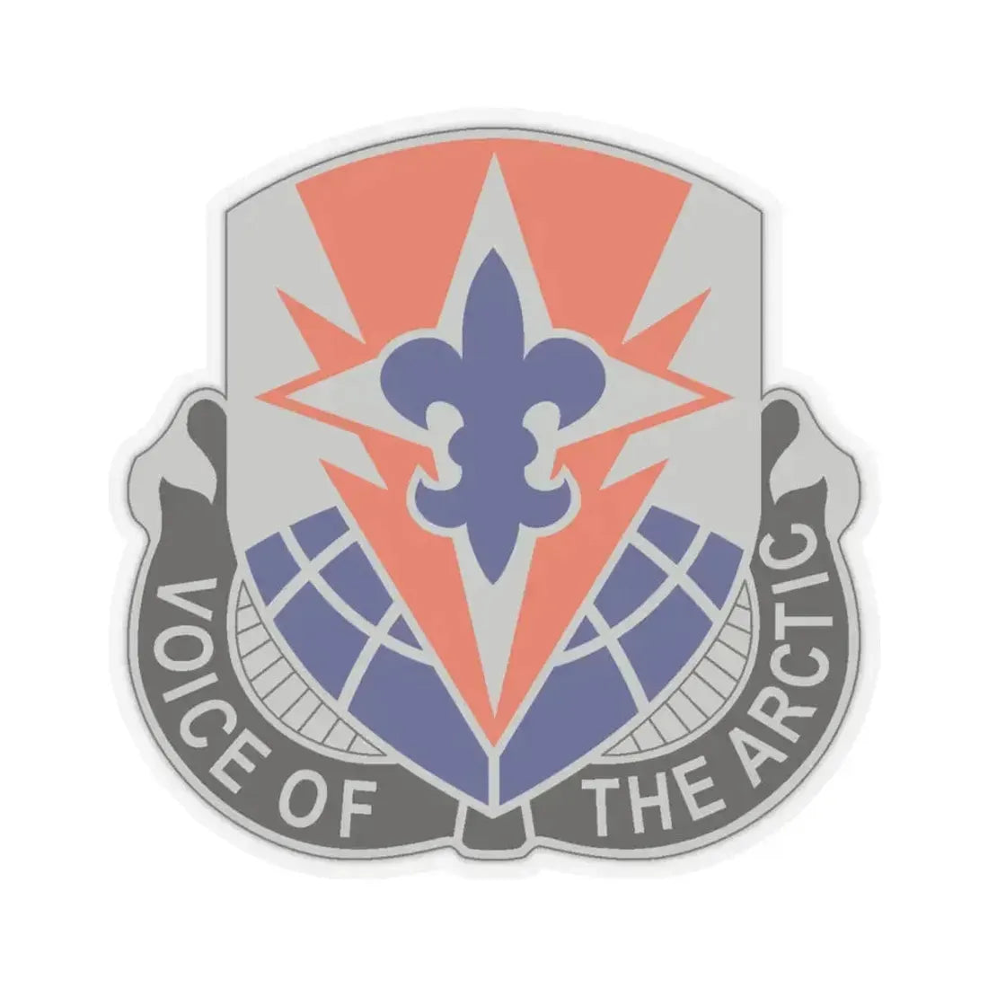 59 Signal Battalion (U.S. Army) STICKER Vinyl Kiss-Cut Decal 4 Inch Transparent - The Sticker Space