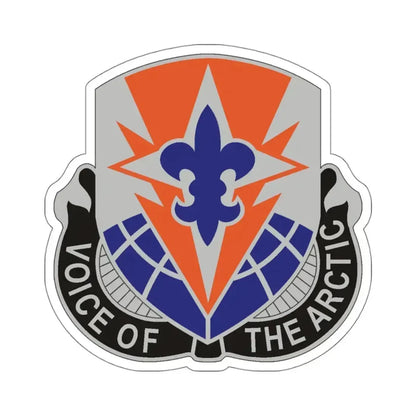 59 Signal Battalion (U.S. Army) STICKER Vinyl Kiss-Cut Decal 4 Inch White - The Sticker Space