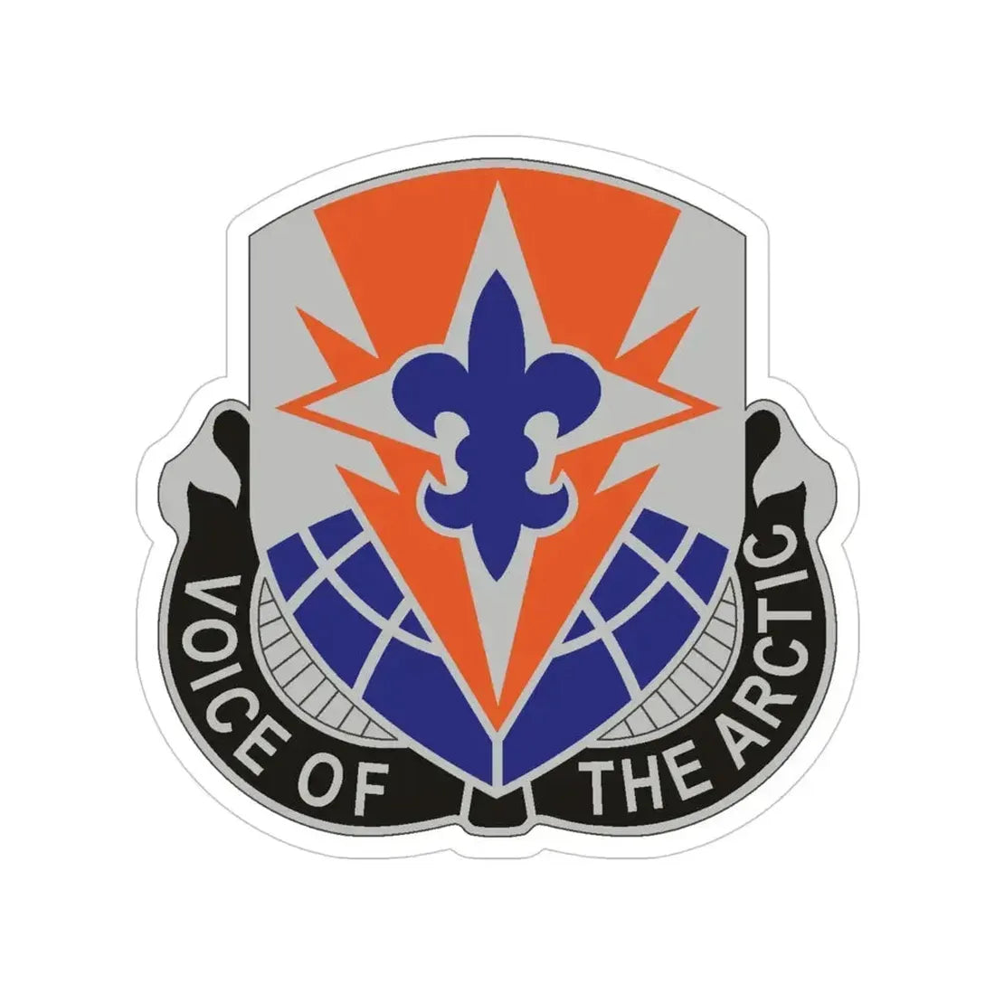 59 Signal Battalion (U.S. Army) Transparent STICKER Die-Cut Vinyl Decal 4 Inch - The Sticker Space