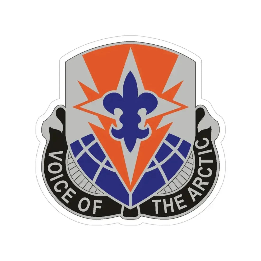 59 Signal Battalion (U.S. Army) Transparent STICKER Die-Cut Vinyl Decal 5 Inch - The Sticker Space