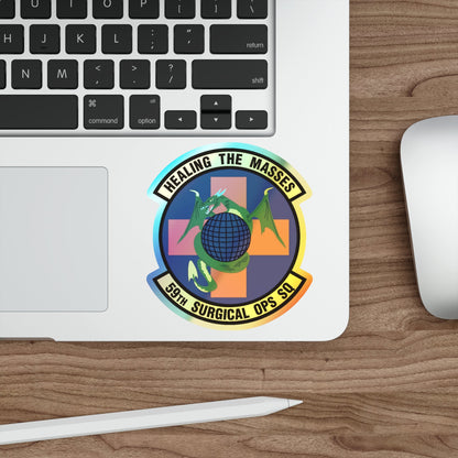 59 Surgical Operations Squadron AETC (U.S. Air Force) Holographic STICKER Die-Cut Vinyl Decal-The Sticker Space