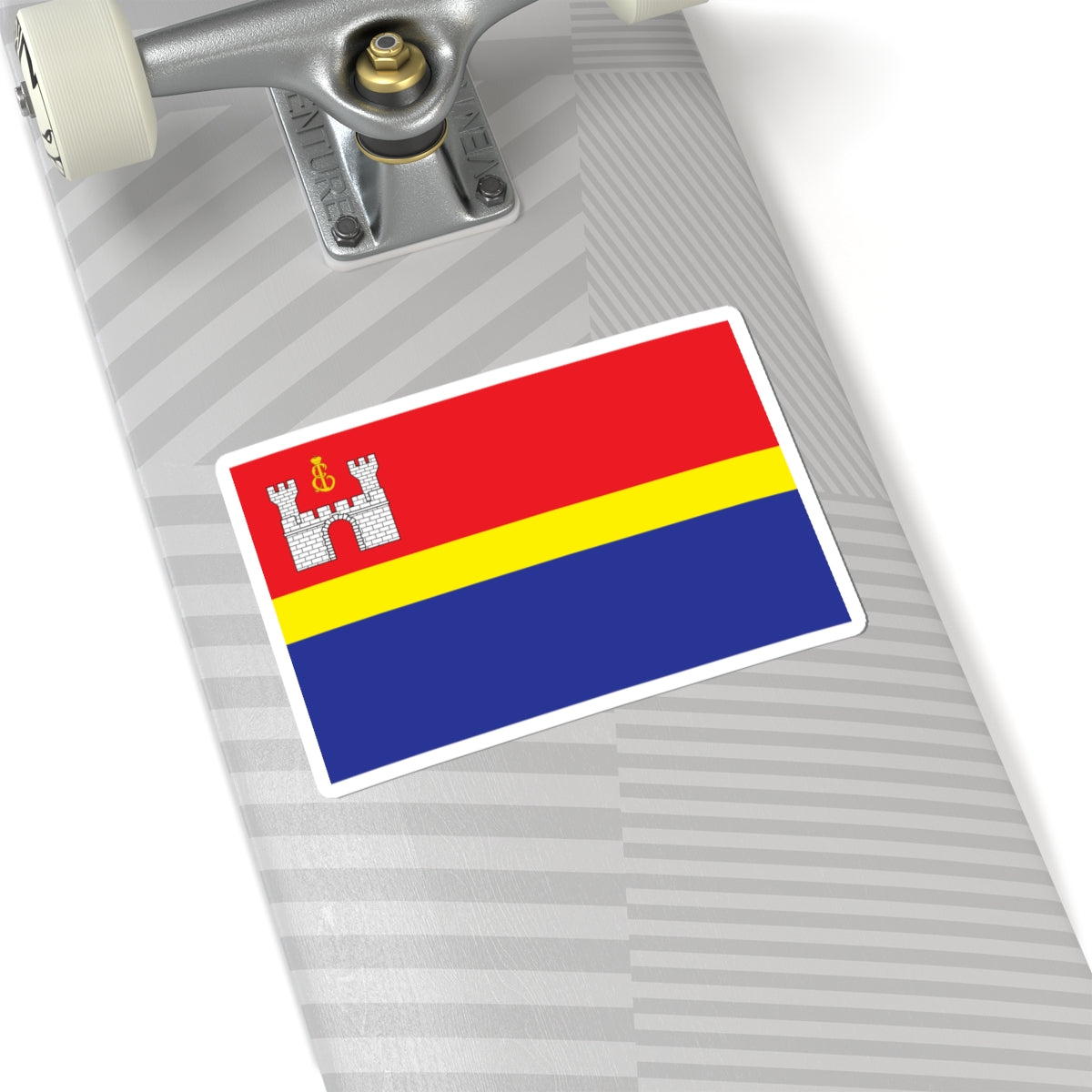 Flag of Kaliningrad Oblast (Russia) STICKER Vinyl Kiss-Cut Decal