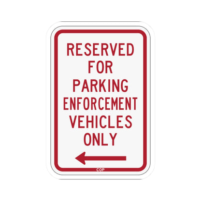 PBOT Road sign P4100L (Oregon) (Road Sign) STICKER Vinyl Kiss-Cut Decal