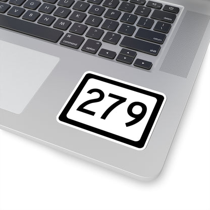 WV-279 (Virginia) (Road Sign) STICKER Vinyl Kiss-Cut Decal