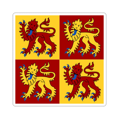 Flag of Gwynedd (United Kingdom) STICKER Vinyl Kiss-Cut Decal