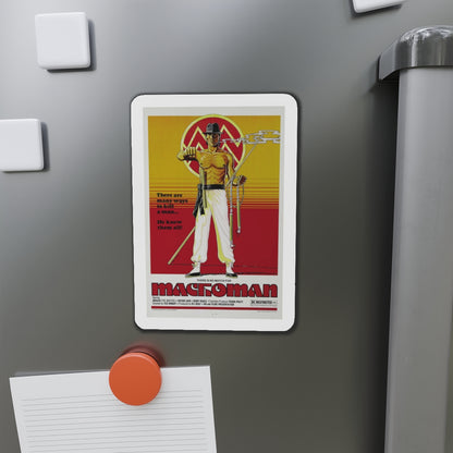 MACHOMAN 1980 Movie Poster - Refrigerator Magnet-The Sticker Space