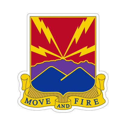 593rd Field Artillery Battalion (U.S. Army) STICKER Vinyl Die-Cut Decal-6 Inch-The Sticker Space