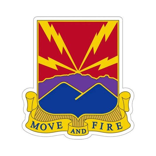 593rd Field Artillery Battalion (U.S. Army) STICKER Vinyl Die-Cut Decal 6 Inch - The Sticker Space