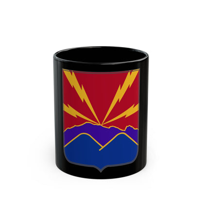 593rd Field Artillery Battalion v2 (U.S. Army) Black Coffee Mug-11oz-The Sticker Space