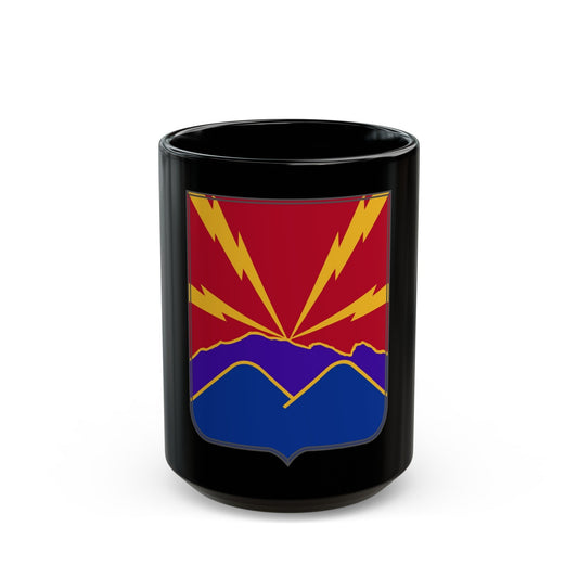 593rd Field Artillery Battalion v2 (U.S. Army) Black Coffee Mug-15oz-The Sticker Space