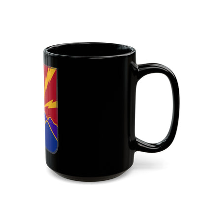 593rd Field Artillery Battalion v2 (U.S. Army) Black Coffee Mug-The Sticker Space