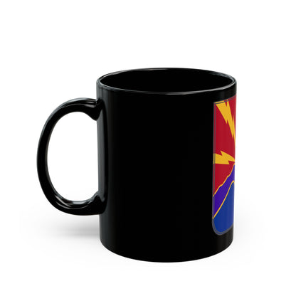 593rd Field Artillery Battalion v2 (U.S. Army) Black Coffee Mug-The Sticker Space