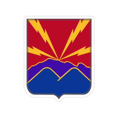 593rd Field Artillery Battalion v2 (U.S. Army) Transparent STICKER Die-Cut Vinyl Decal-2 Inch-The Sticker Space