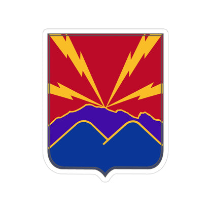 593rd Field Artillery Battalion v2 (U.S. Army) Transparent STICKER Die-Cut Vinyl Decal-4 Inch-The Sticker Space