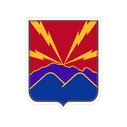 593rd Field Artillery Battalion v2 (U.S. Army) Transparent STICKER Die-Cut Vinyl Decal-5 Inch-The Sticker Space