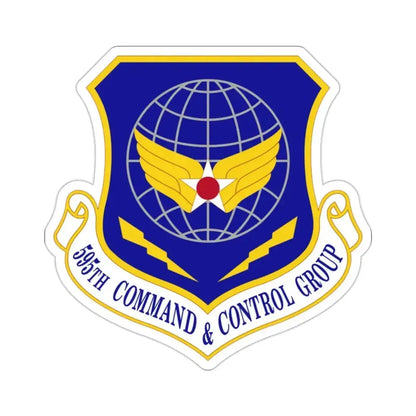 595 Command and Control Group AFSPC (U.S. Air Force) STICKER Vinyl Die-Cut Decal 2 Inch - The Sticker Space