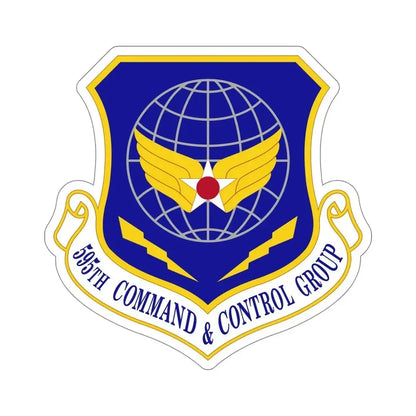 595 Command and Control Group AFSPC (U.S. Air Force) STICKER Vinyl Die-Cut Decal 6 Inch - The Sticker Space