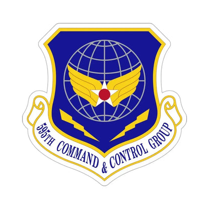 595 Command and Control Group AFSPC (U.S. Air Force) STICKER Vinyl Die-Cut Decal - The Sticker Space