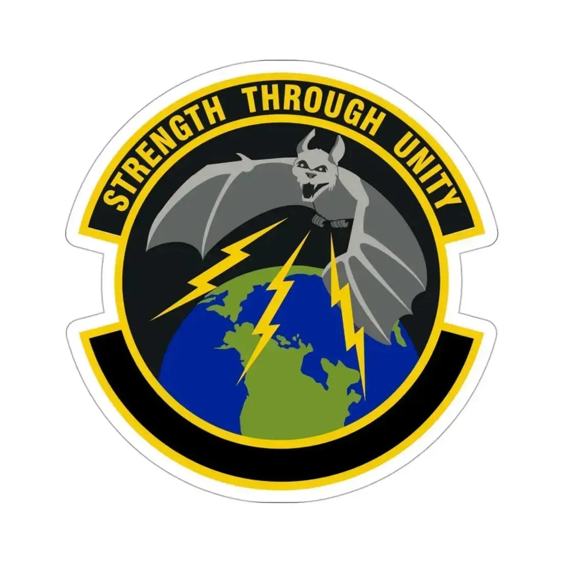 595 Operations Support Flight AFSPC (U.S. Air Force) STICKER Vinyl Die-Cut Decal 3 Inch - The Sticker Space