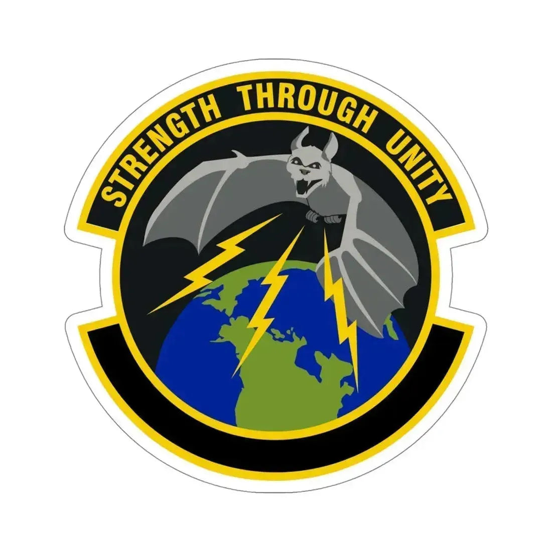 595 Operations Support Flight AFSPC (U.S. Air Force) STICKER Vinyl Die-Cut Decal 5 Inch - The Sticker Space