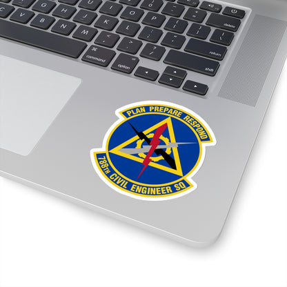 788 Civil Engineer Squadron AFMC (U.S. Air Force) STICKER Vinyl Kiss-Cut Decal