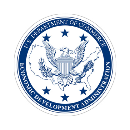 Seal of the United States Economic Development Administration - STICKER Vinyl Kiss-Cut Decal