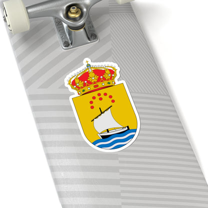 Escudo de Fene (Spain) (Coat of Arms) STICKER Vinyl Kiss-Cut Decal