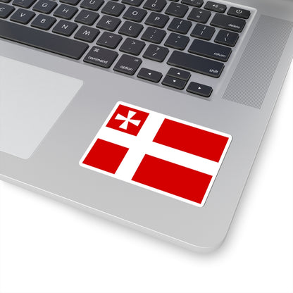 Flag of Volyn Oblast 7-5 (Ukraine) STICKER Vinyl Kiss-Cut Decal