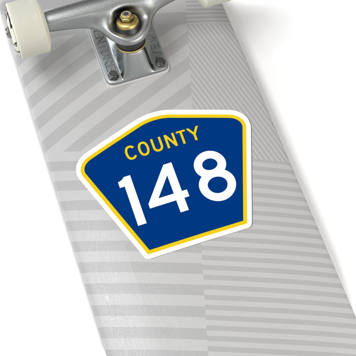 County 148 MN (Minnesota) (Road Sign) STICKER Vinyl Kiss-Cut Decal
