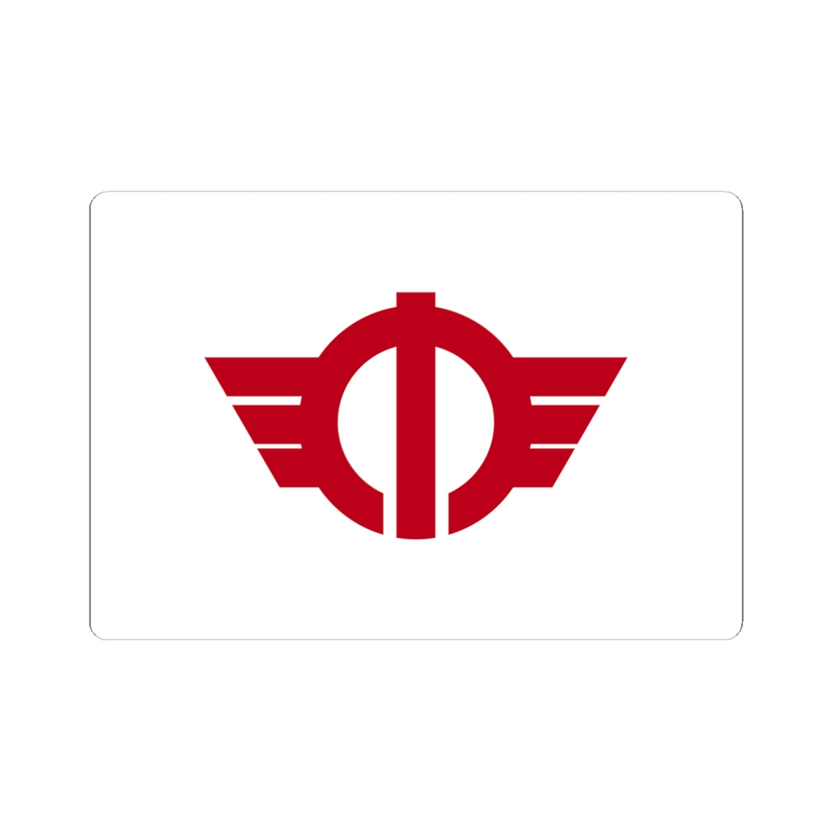 Flag of Minamiashigara Kanagawa (Japan) STICKER Vinyl Kiss-Cut Decal