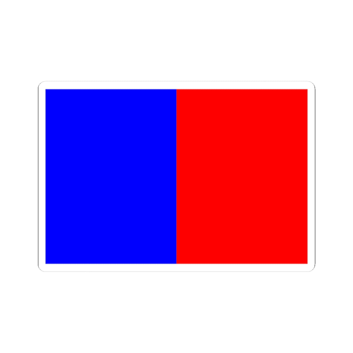 Flag of Castillon (France) STICKER Vinyl Kiss-Cut Decal