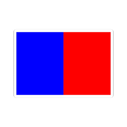 Flag of Castillon (France) STICKER Vinyl Kiss-Cut Decal