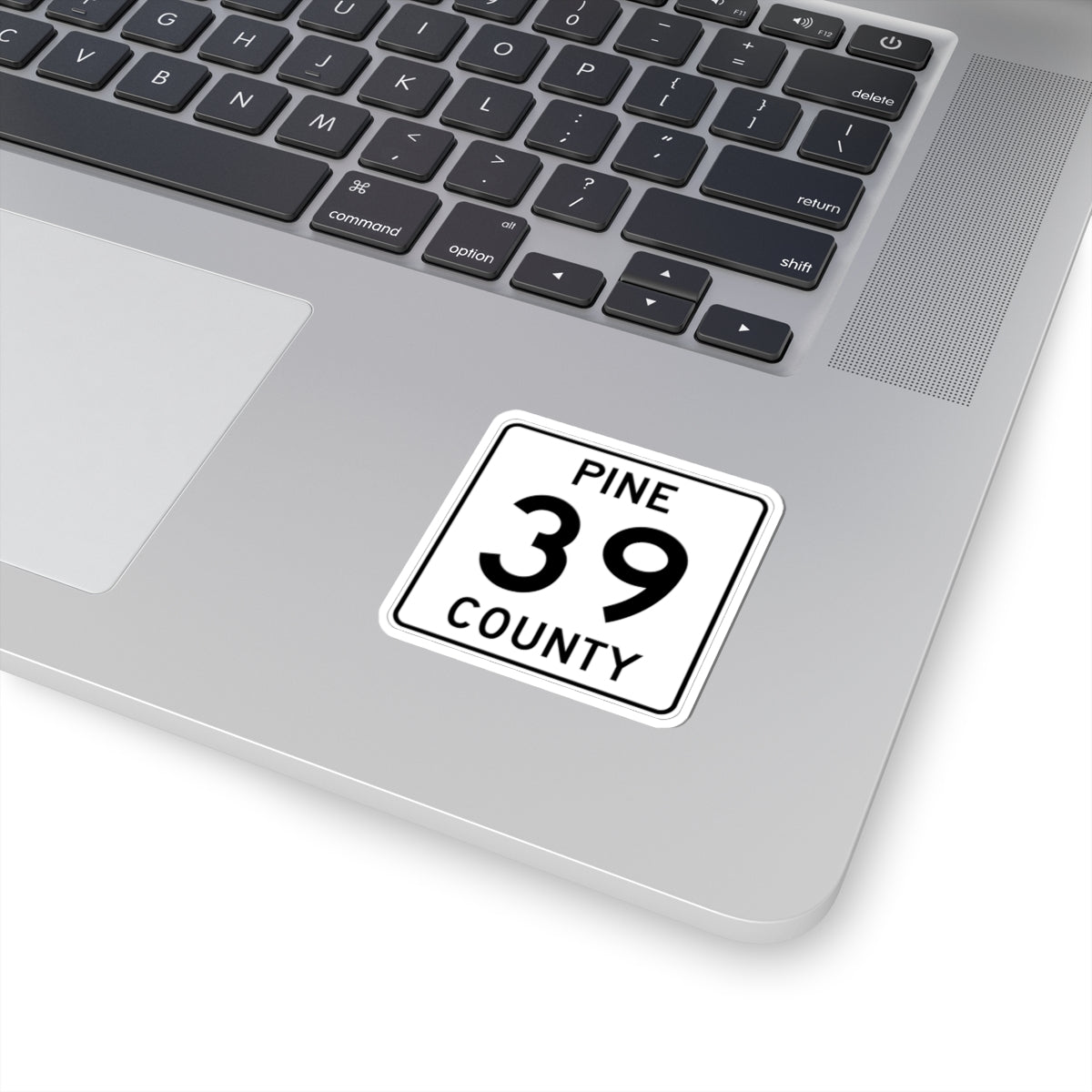 Pine County Route 39 MN (Minnesota) (Road Sign) STICKER Vinyl Kiss-Cut Decal