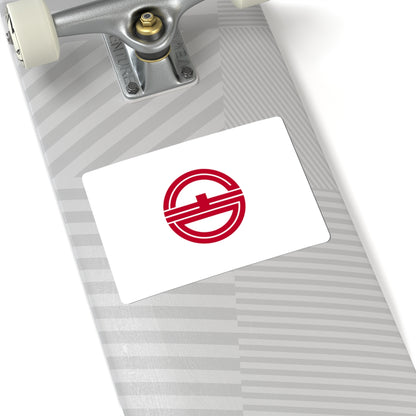 Flag of Kurayoshi Tottori (Japan) STICKER Vinyl Kiss-Cut Decal
