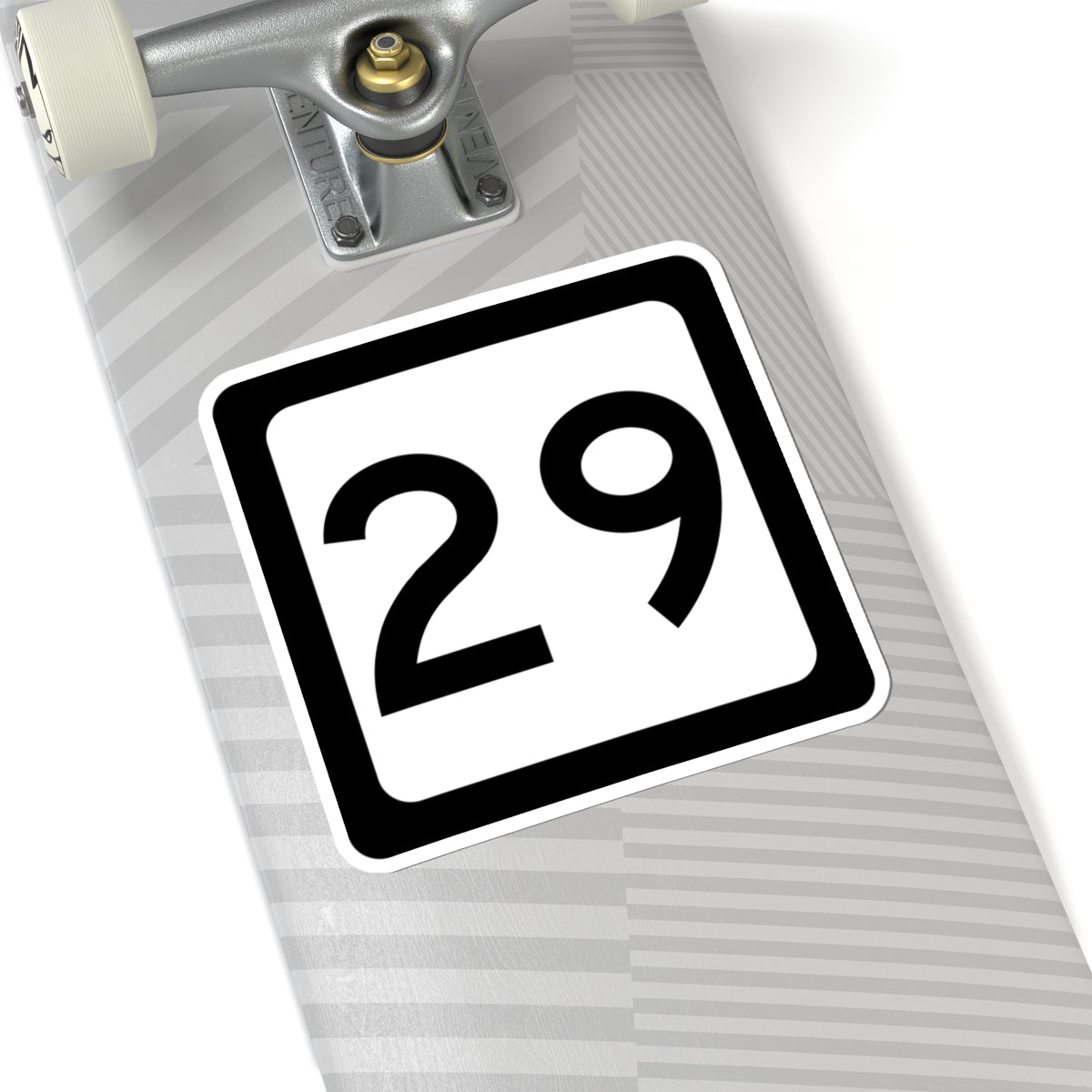 WV-29 (Virginia) (Road Sign) STICKER Vinyl Kiss-Cut Decal