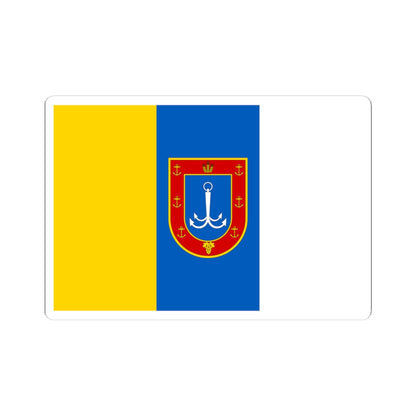 Flag of Odesa Oblast (Ukraine) STICKER Vinyl Kiss-Cut Decal