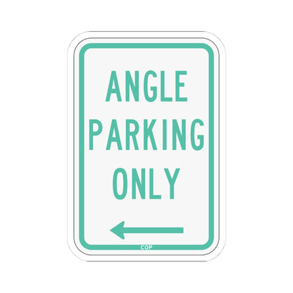 PBOT Road sign P4620L (Oregon) (Road Sign) STICKER Vinyl Kiss-Cut Decal