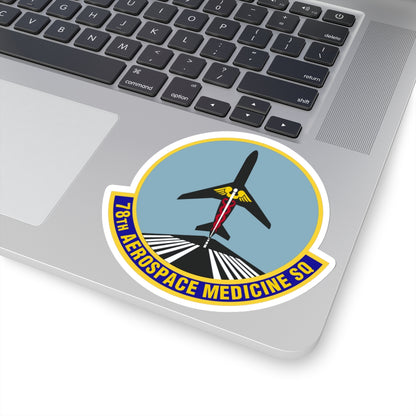 78th Aerospace Medicine Squadron (U.S. Air Force) STICKER Vinyl Kiss-Cut Decal