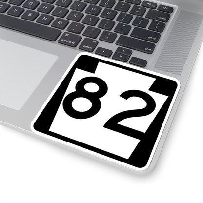 PA-82 (Pennsylvania) (Road Sign) STICKER Vinyl Kiss-Cut Decal