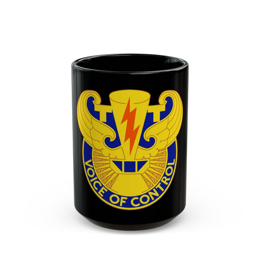 59th Air Traffic Control Battalion (U.S. Army) Black Coffee Mug-15oz-The Sticker Space