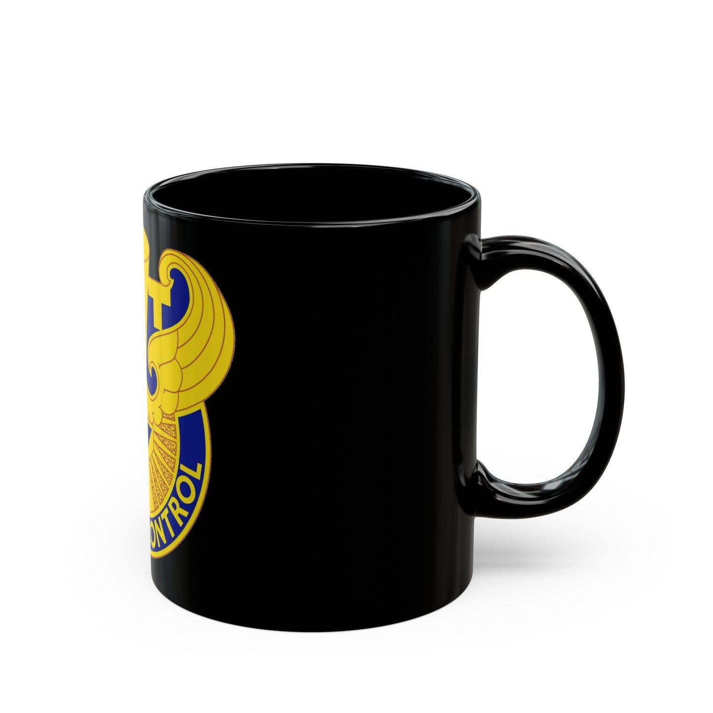 59th Air Traffic Control Battalion (U.S. Army) Black Coffee Mug-The Sticker Space