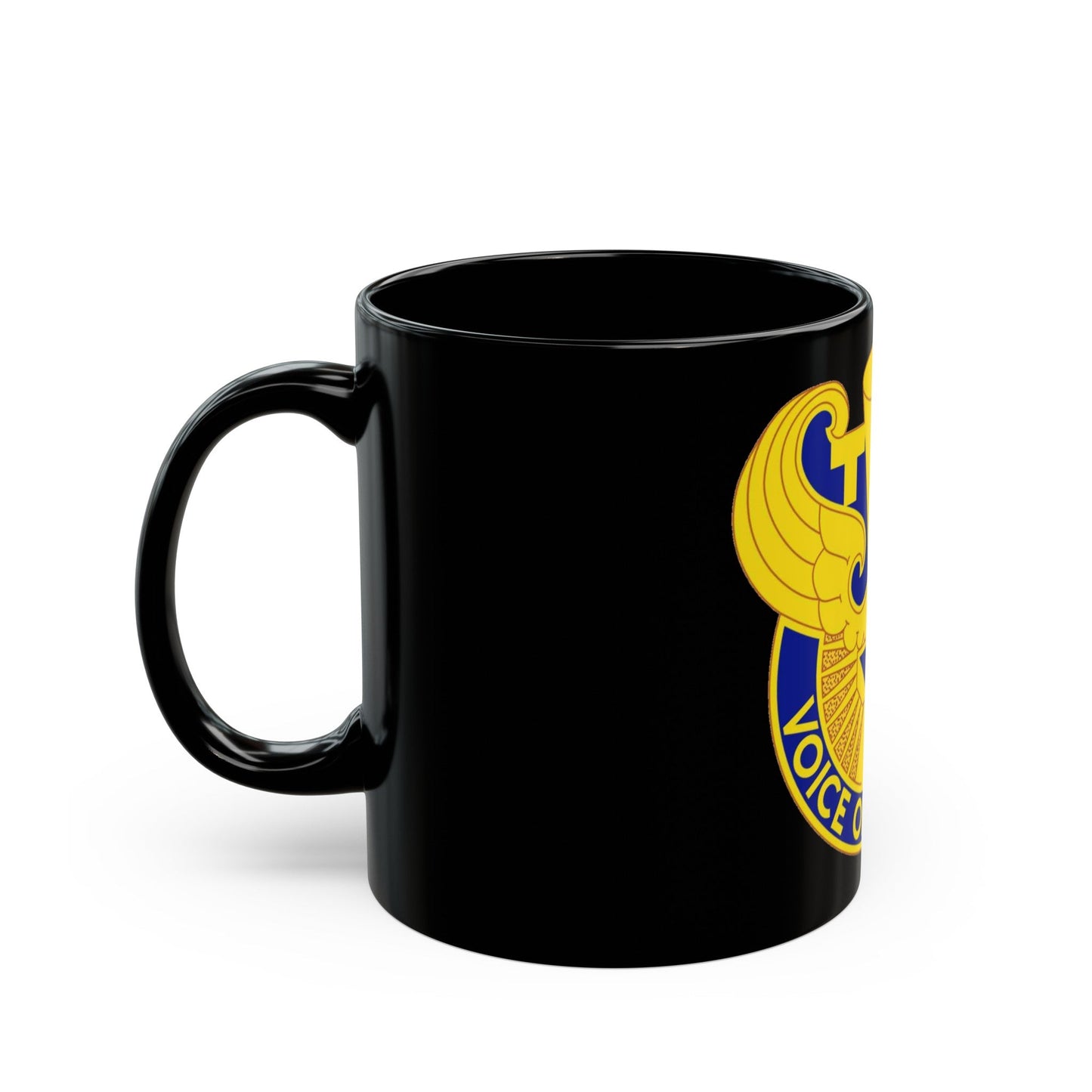 59th Air Traffic Control Battalion (U.S. Army) Black Coffee Mug-The Sticker Space