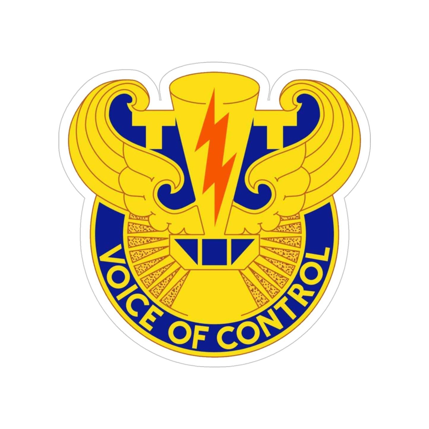 59th Air Traffic Control Battalion (U.S. Army) Transparent STICKER Die-Cut Vinyl Decal-4 Inch-The Sticker Space